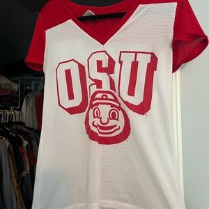 VS Pink OSU jersey shirt. Size S